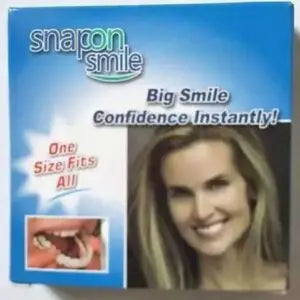 Snap On Smile Veneers Teeth For Men And Women Moldable False Artificial Braces Teeth
