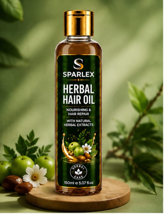 Sparlex Herbal Hair Oil – Nourishing & Hair Repair