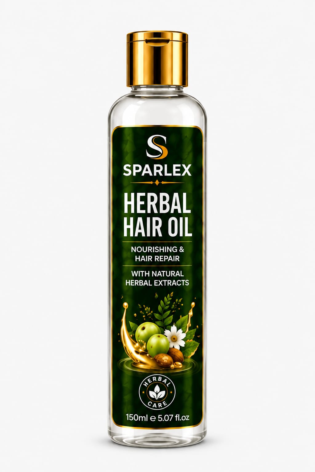 SPARLEX Herbal Hair Treatment Set | Shampoo + Hair Oil + Hair Serum