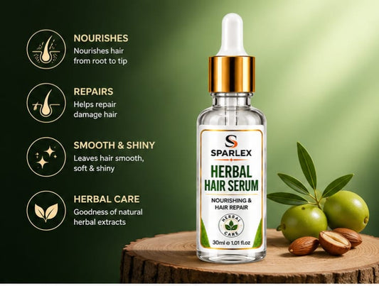 Sparlex Herbal Hair Serum – Nourishing & Hair Repair