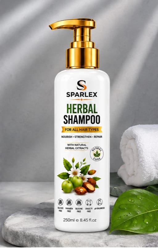 Sparlex Herbal Shampoo – Natural Hair Care for All Hair Types